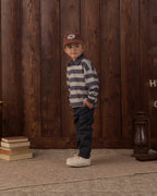 PRE-ORDER Rugby Polo - Sage Stripe
