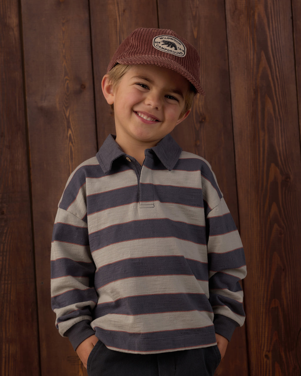 PRE-ORDER Rugby Polo - Sage Stripe