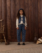 PRE-ORDER Denim Vest - Heart Ditsy