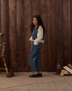 PRE-ORDER Denim Vest - Heart Ditsy