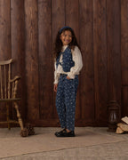 PRE-ORDER Denim Vest - Heart Ditsy