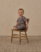 Jersey Tee + Pant Set Vintage Stripe