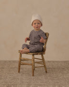 Jersey Tee + Pant Set Vintage Stripe