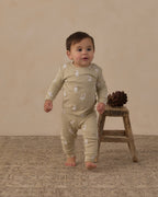 Organic Pajama Long John Polar Bears