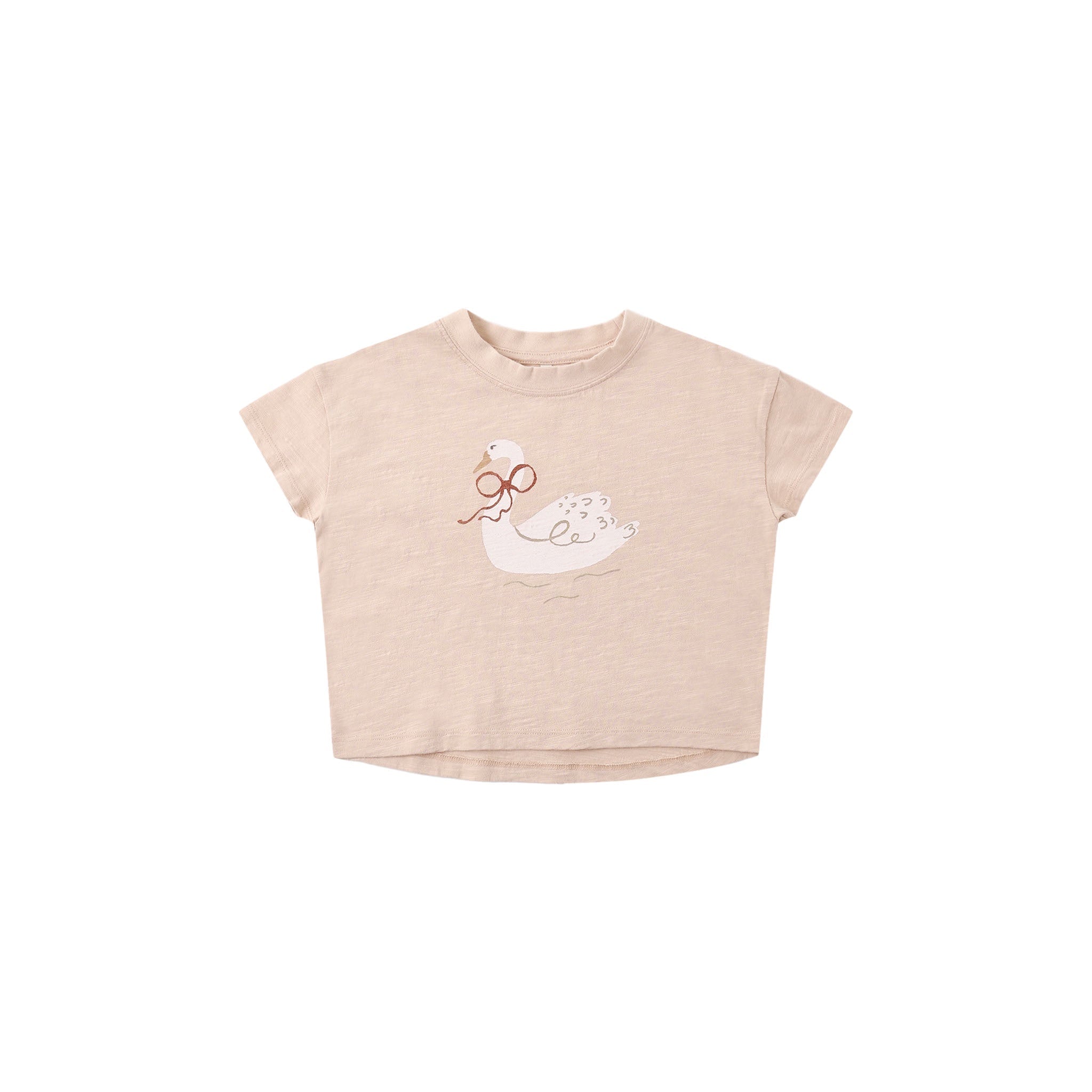 Boxy Tee Swan