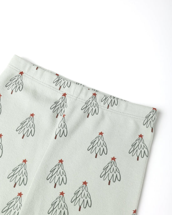 Organic Long Sleeve Pyjama Set - Trees