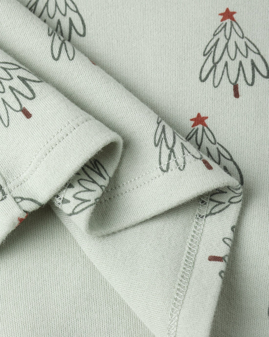 Organic Long Sleeve Pyjama Set - Trees