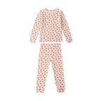 Organic Long Sleeve Pyjama Set - Holly Berry