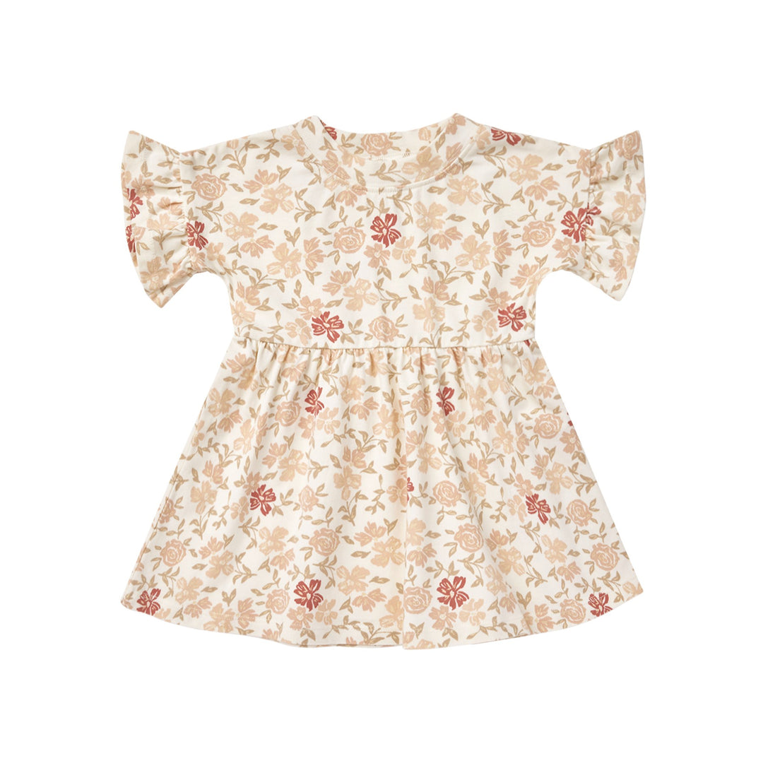 Rylee + Cru Babydoll Dress - Pink Floral