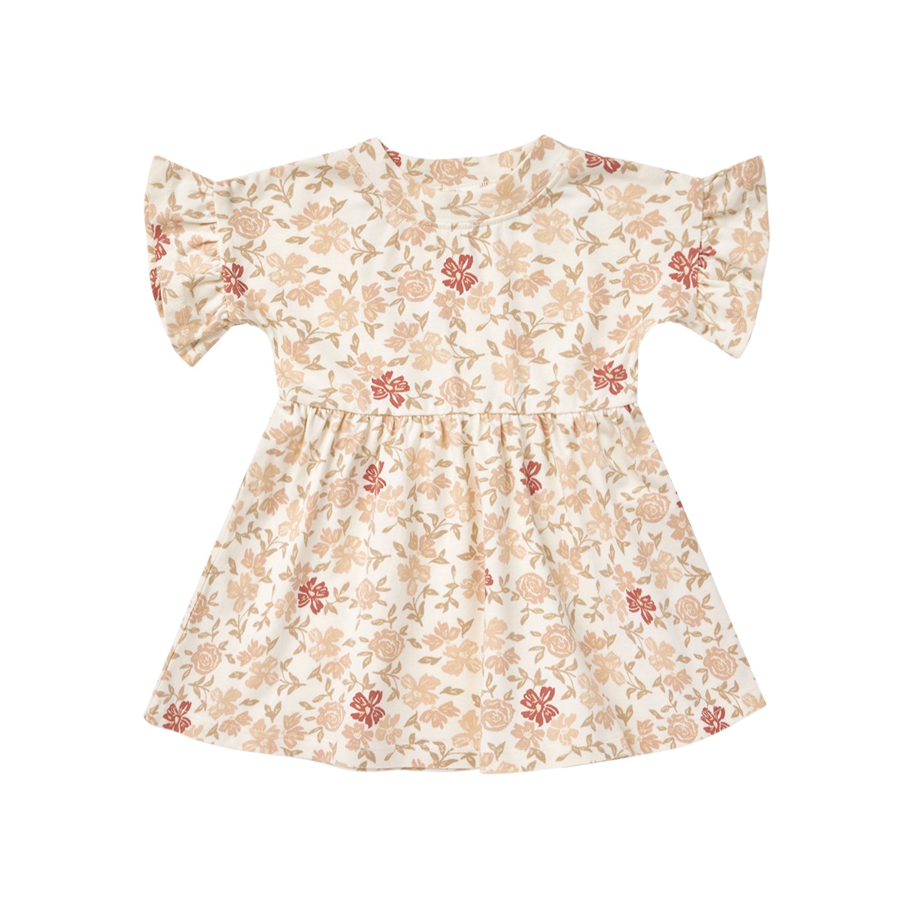 Rylee + Cru Babydoll Dress - Pink Floral