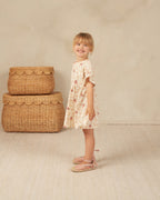 Rylee + Cru Babydoll Dress - Pink Floral