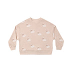 Boxy Pullover Swans