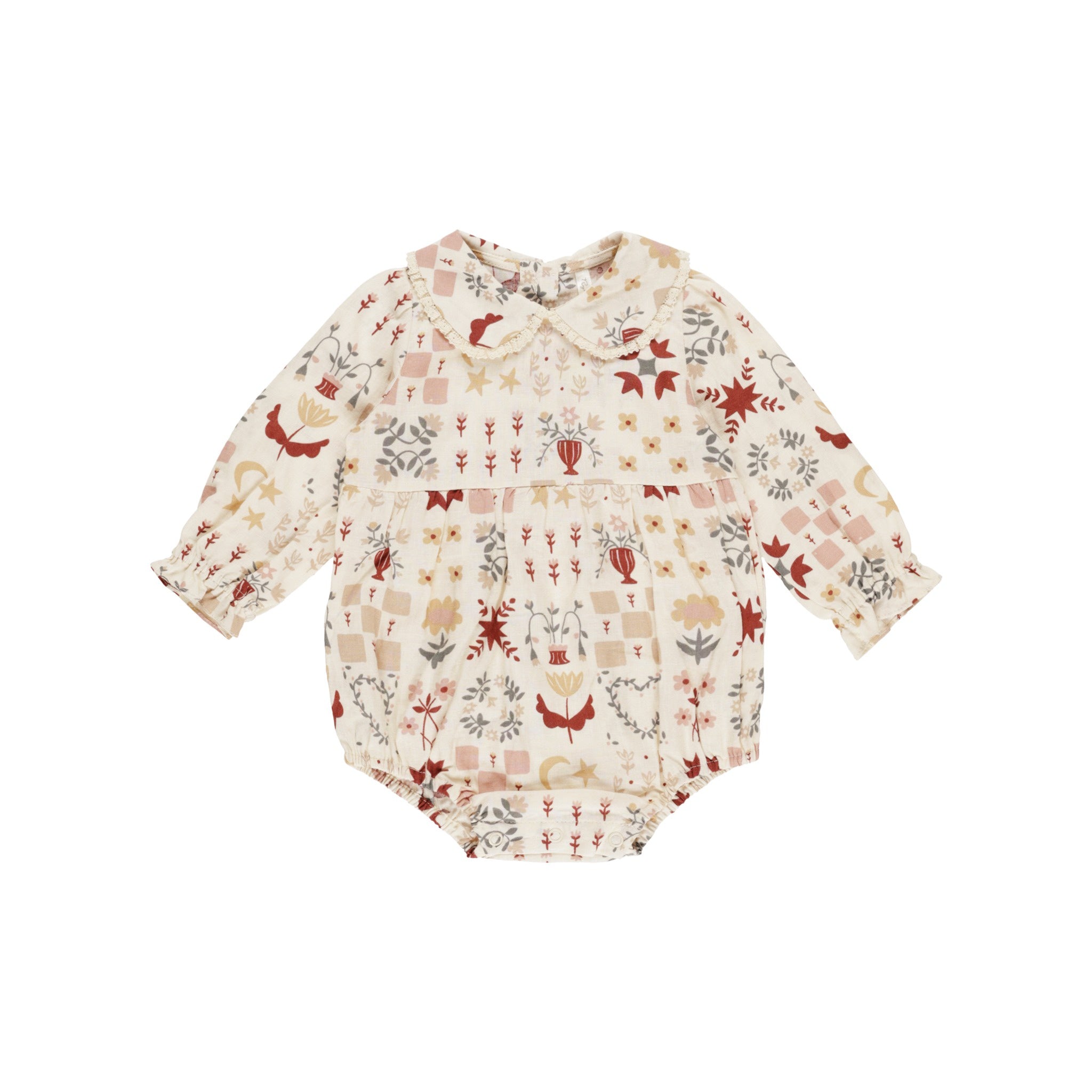Rylee + Cru Cora Romper - Folklore