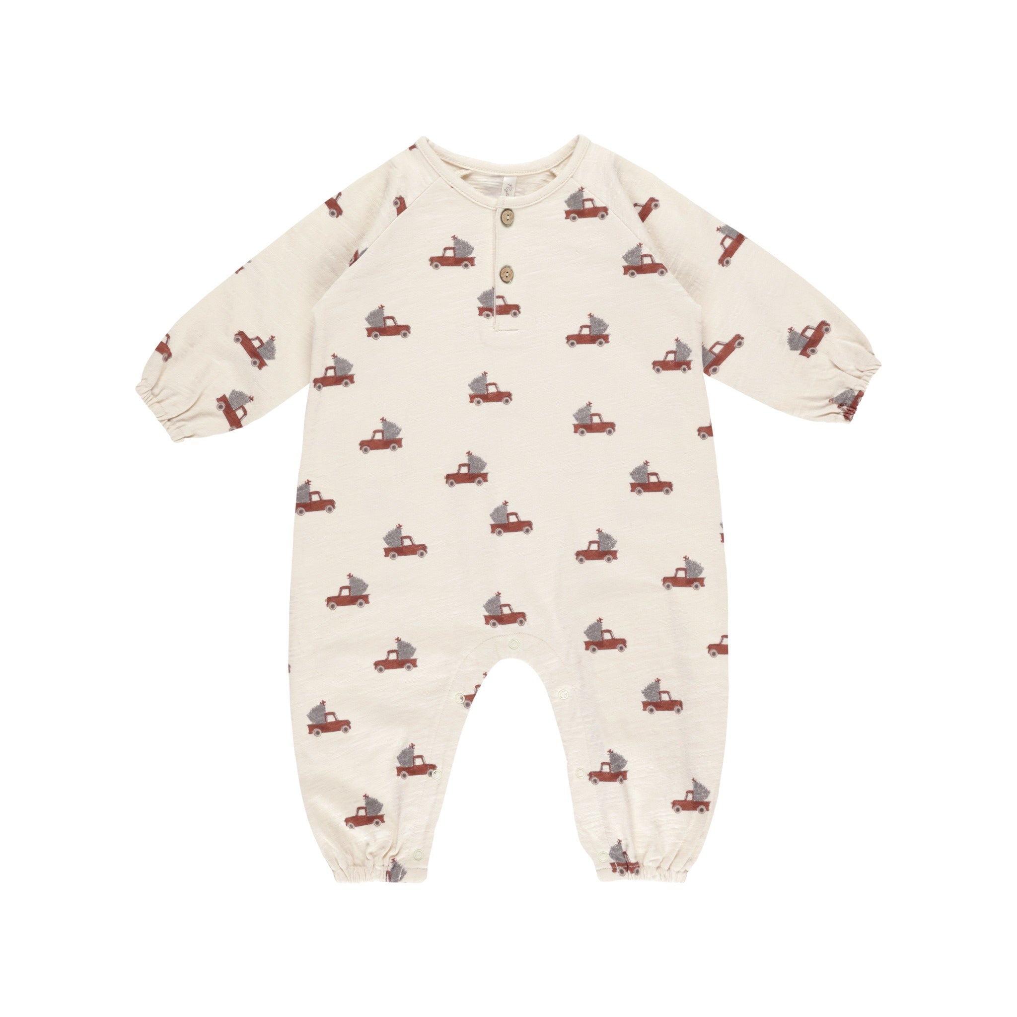 Rylee + Cru Henley Jumpsuit - Trucks