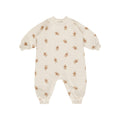 Raglan Jumpsuit - Gingerbread