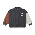 PRE-ORDER Collared Sweatshirt - Colour Block