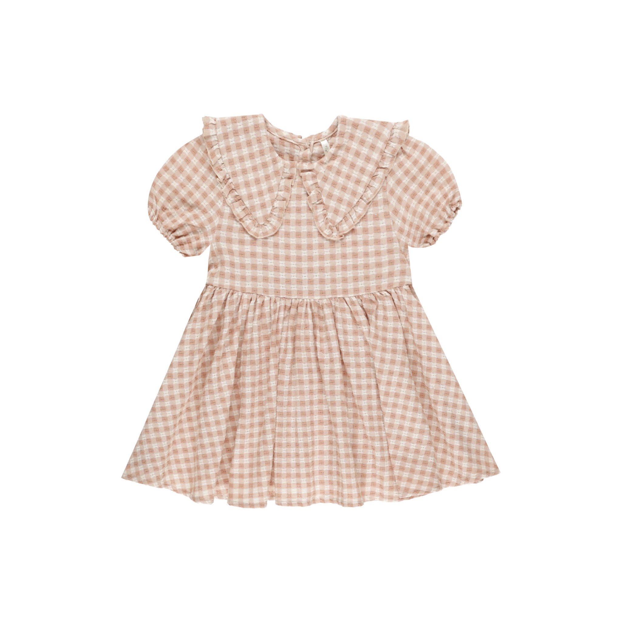 Rylee + Cru Camille Dress - Pink Gingham