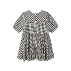 Camille Dress - Navy Check