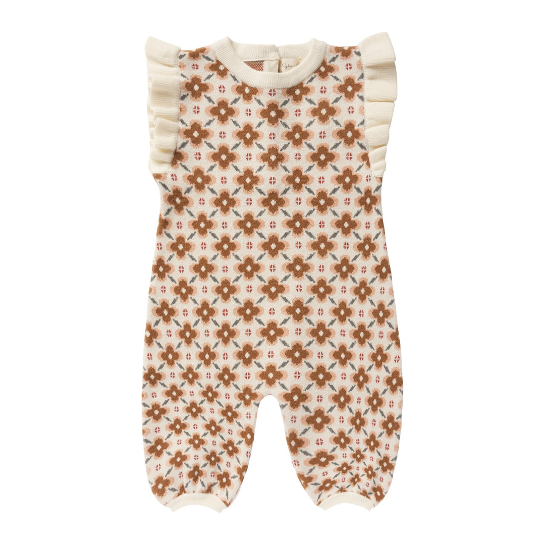 Rylee + Cru Stella Knit Jumpsuit - Mosaic