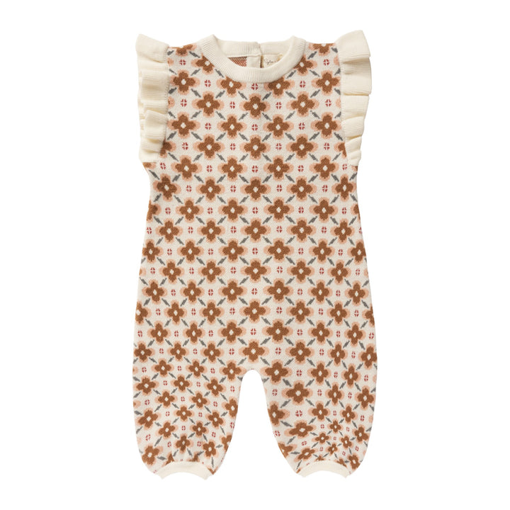 Rylee + Cru Stella Knit Jumpsuit - Mosaic