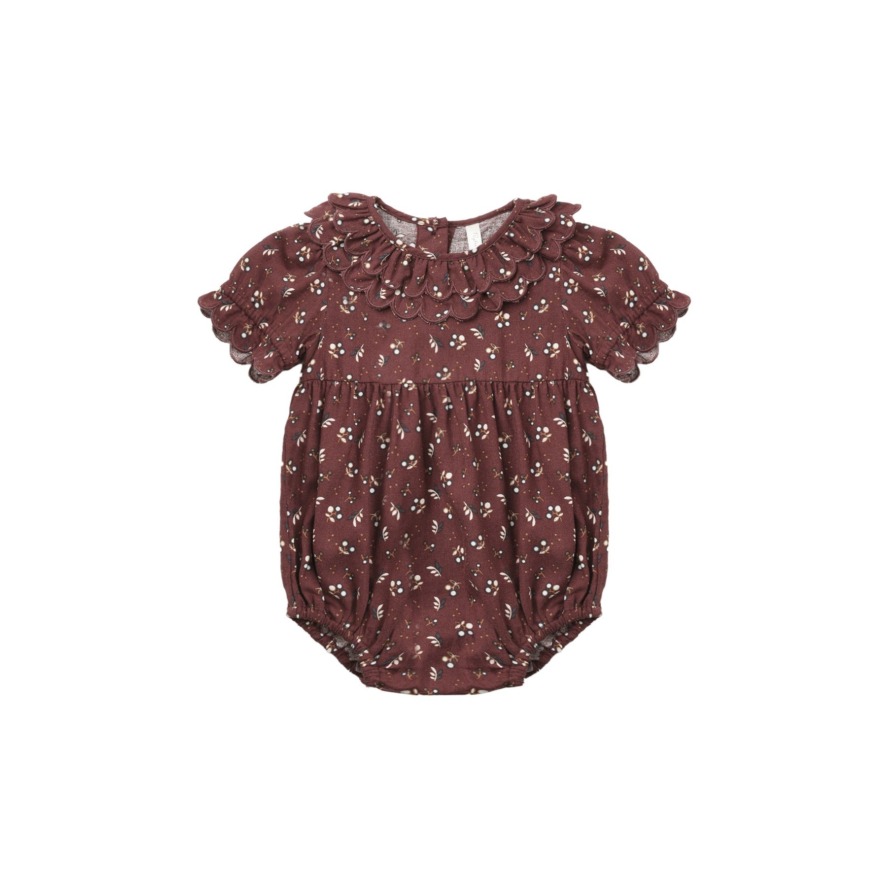 Rylee + Cru Liv Romper - Harvest Berry