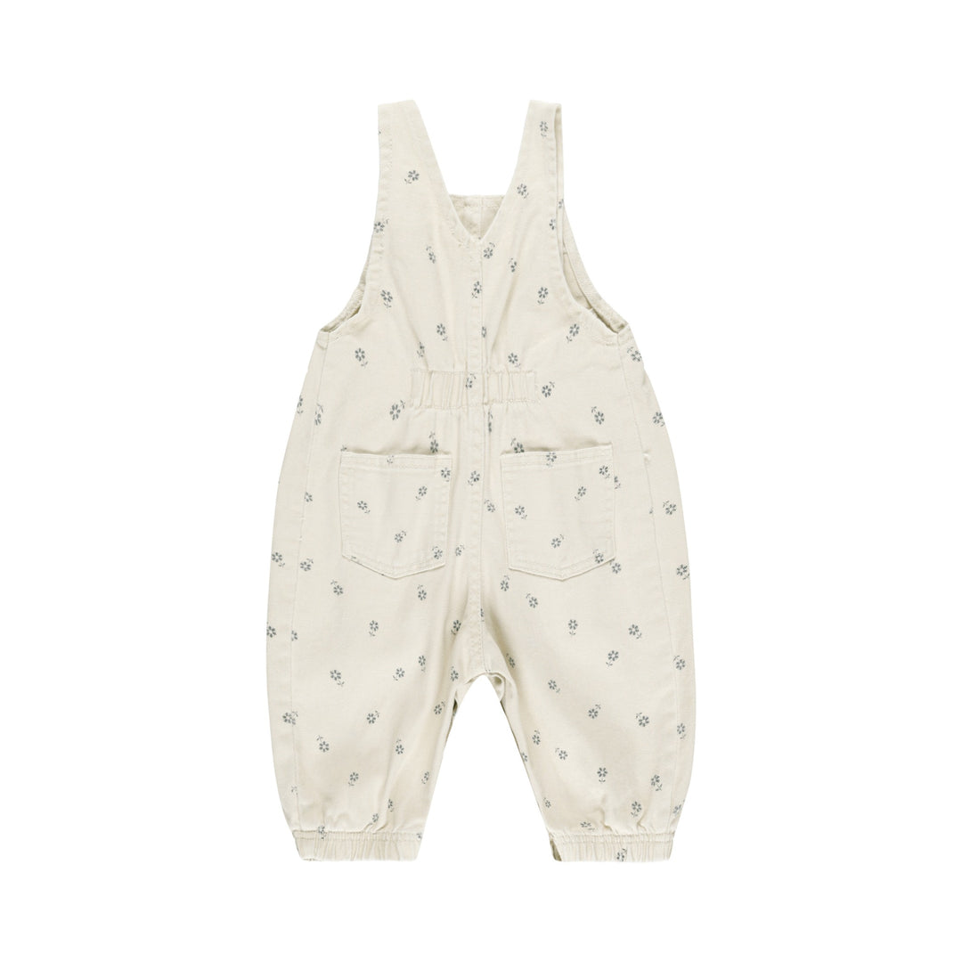 Rylee + Cru Vintage Overall - Blue Daisy