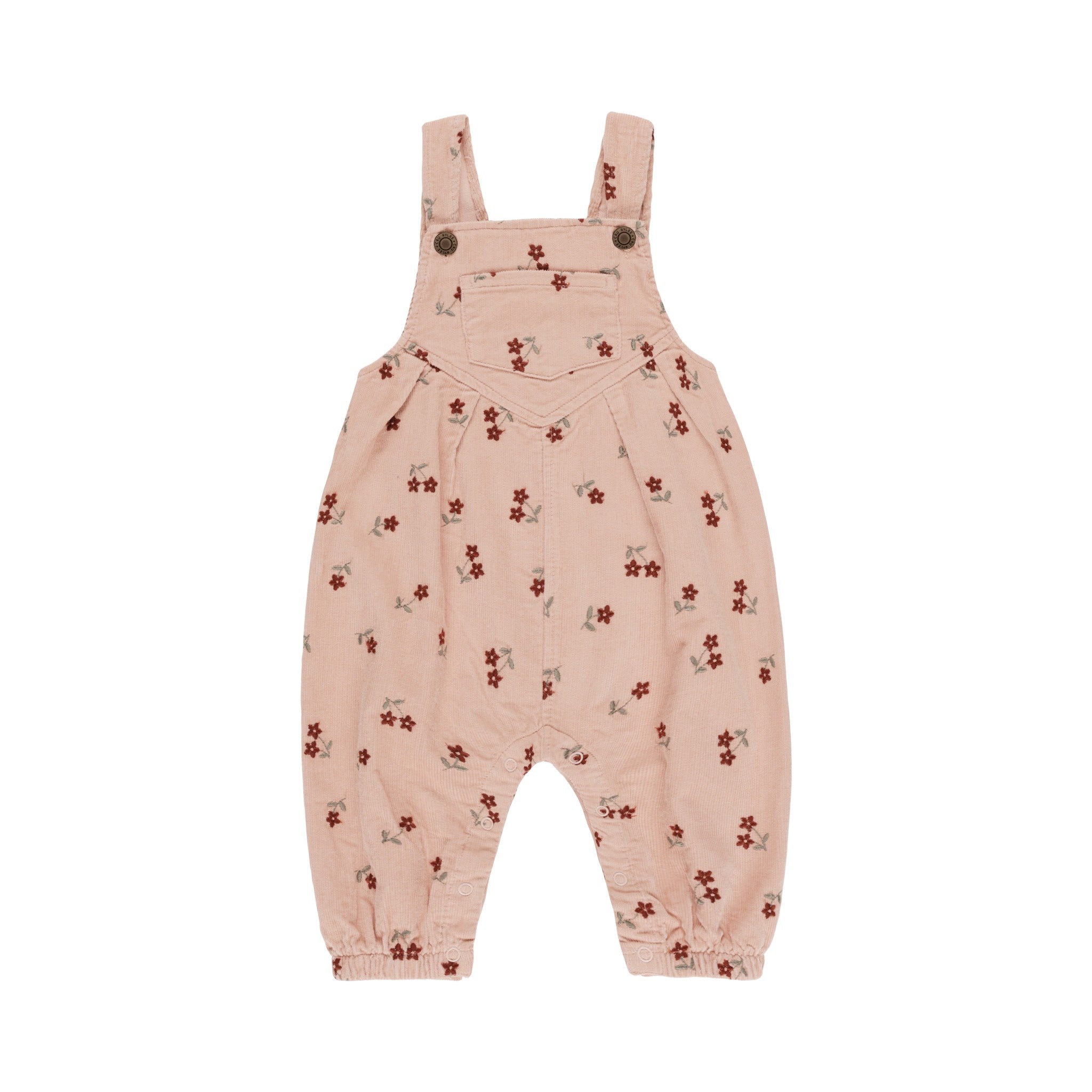 Rylee + Cru Vintage Overall - Blossom Embroidery