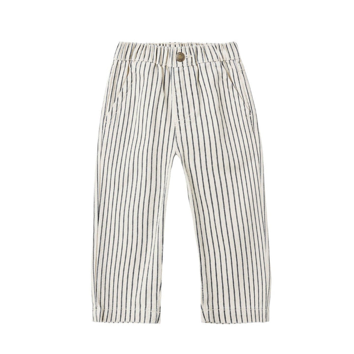 PRE-ORDER Rylee + Cru Baggy Pant || Navy Pinstripe
