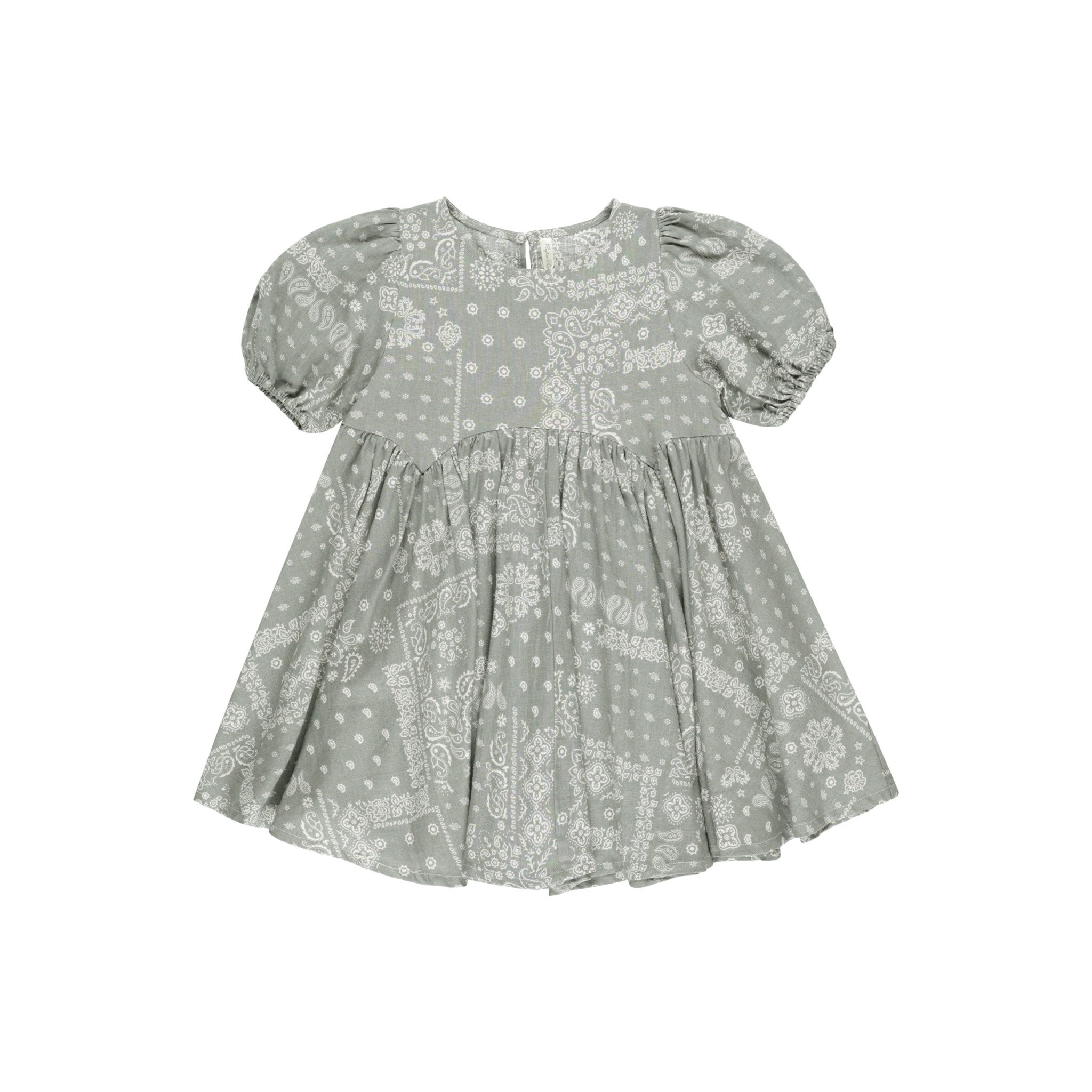 Rylee + Cru Rose Dress - Laurel Bandana