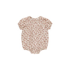 Rylee + Cru Lula Romper - Red Rose
