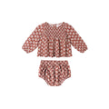 Sophia Top + Bloomer Set - Ruby Fleur