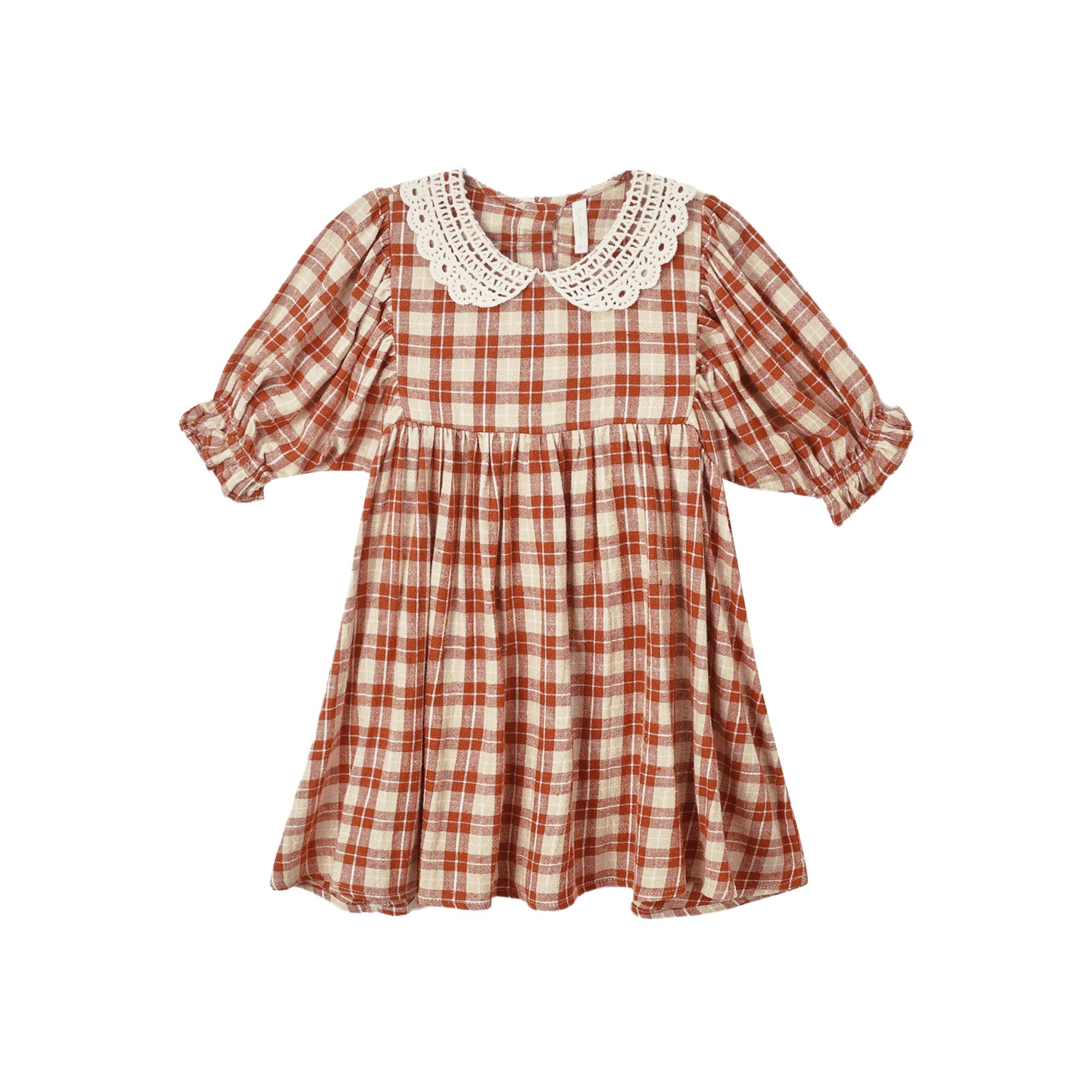 Rylee + Cru Heidi Dress - Red Plaid