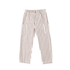 Relaxed Cargo Pant - Burgundy Pinstripe