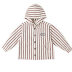 Sammy Jacket - Burgundy Pinstripe