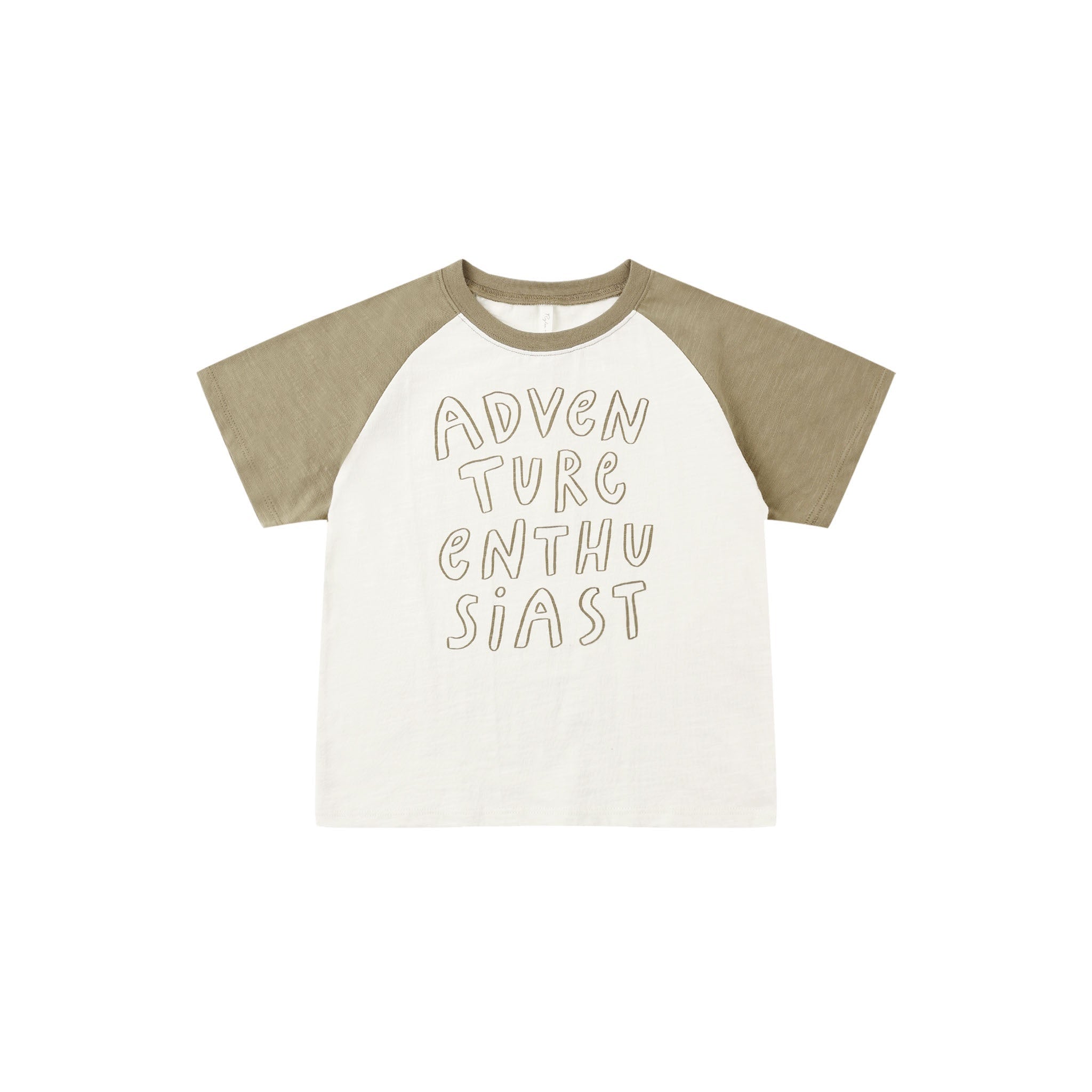 Raglan Short Sleeve Tee Adventure Enthusiast