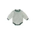 Haywood Romper - Green Stripe