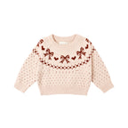 Fair Isle Sweater - Bows