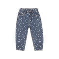 Barrel Pant - Heart Ditsy