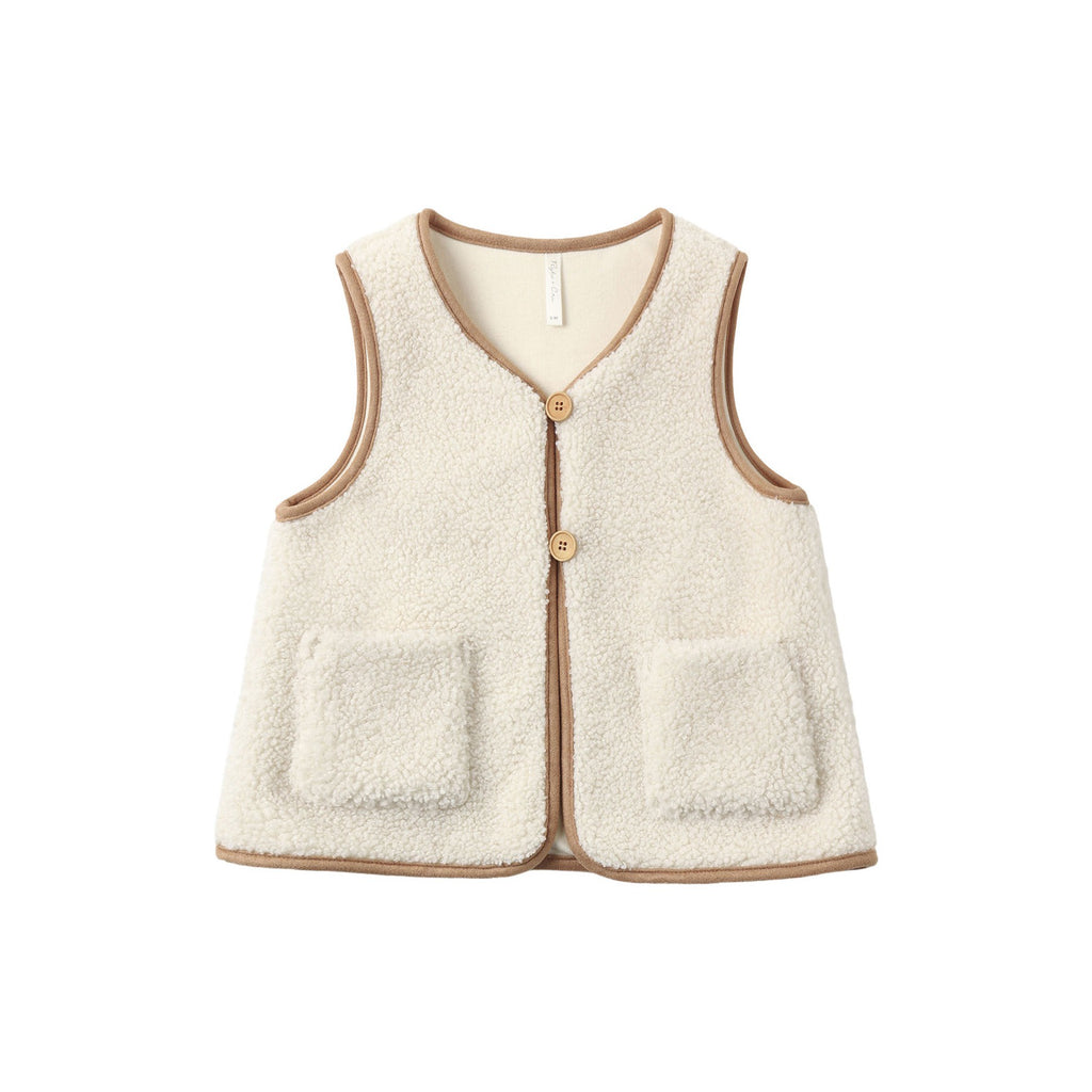 PRE-ORDER Sherpa Vest - Natural