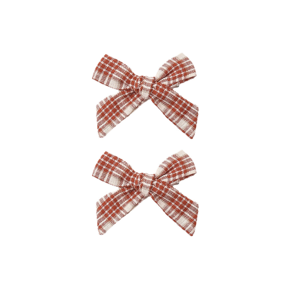 Teen Bows 2pk - Vintage Plaid