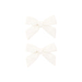 Teen Bows 2pk - Ivory