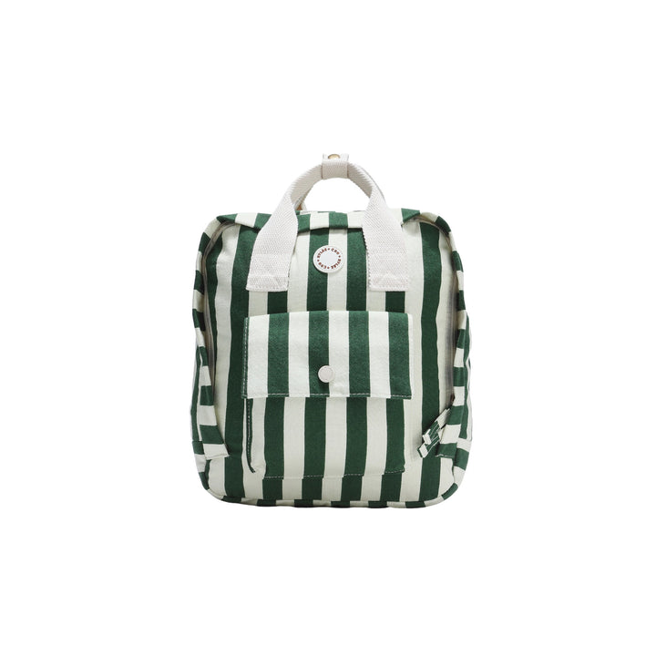 PRE-ORDER Rylee + Cru Mini Backpack | Green Stripe