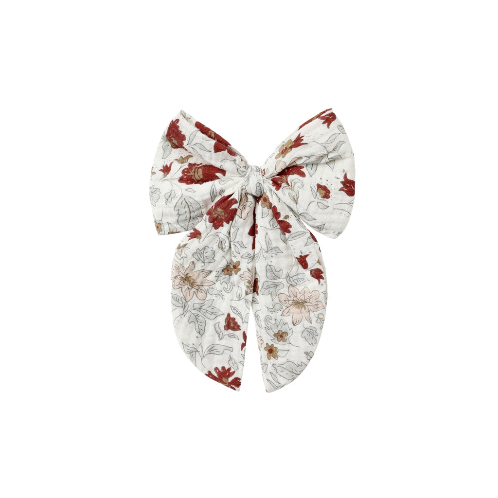 Oversized Bow - Holiday Floral