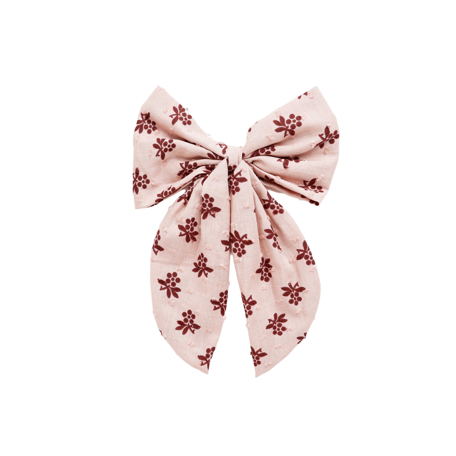 Rylee + Cru Oversized Bow - Blush Fleur