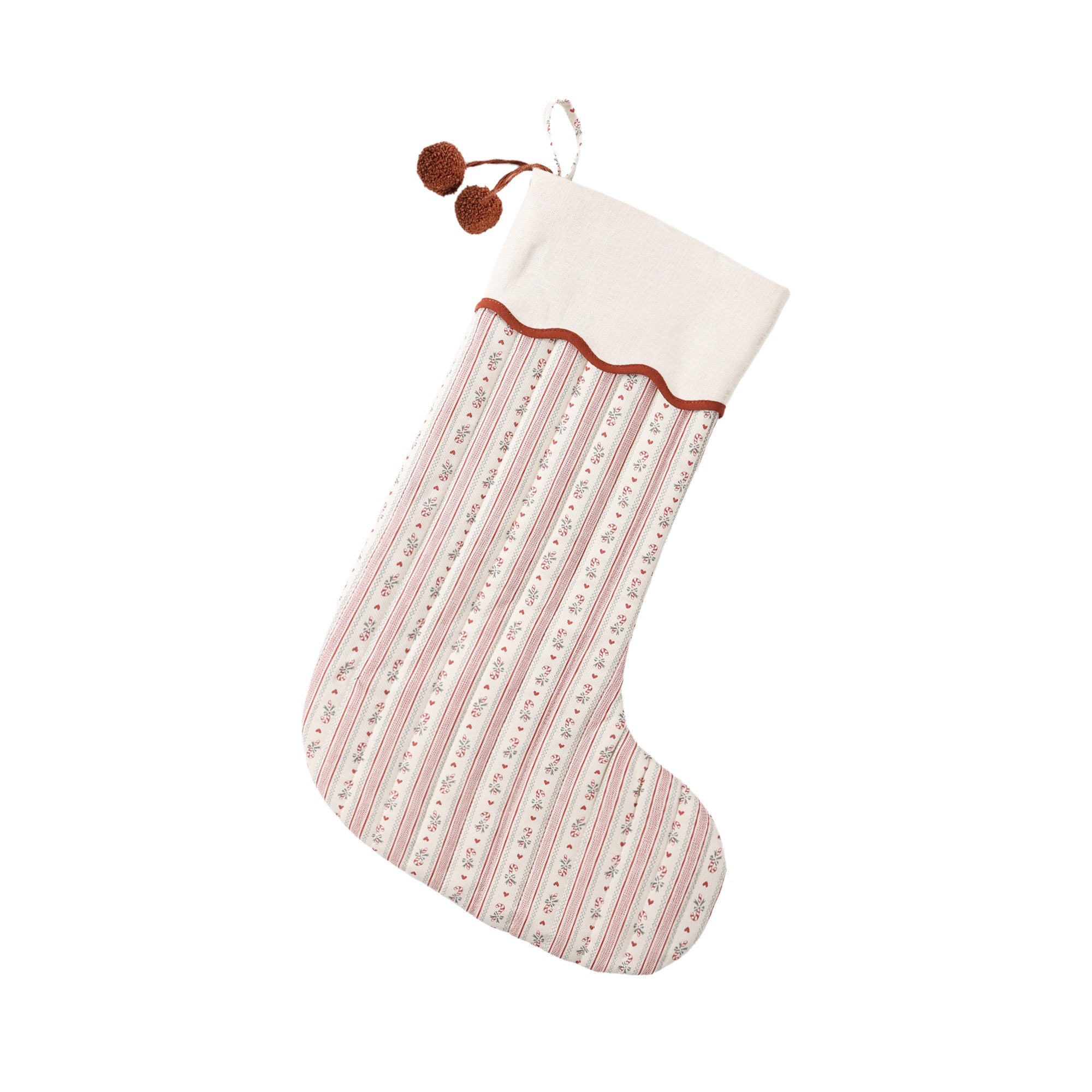 Rylee + Cru Christmas Stocking - Candy Cane Stripe