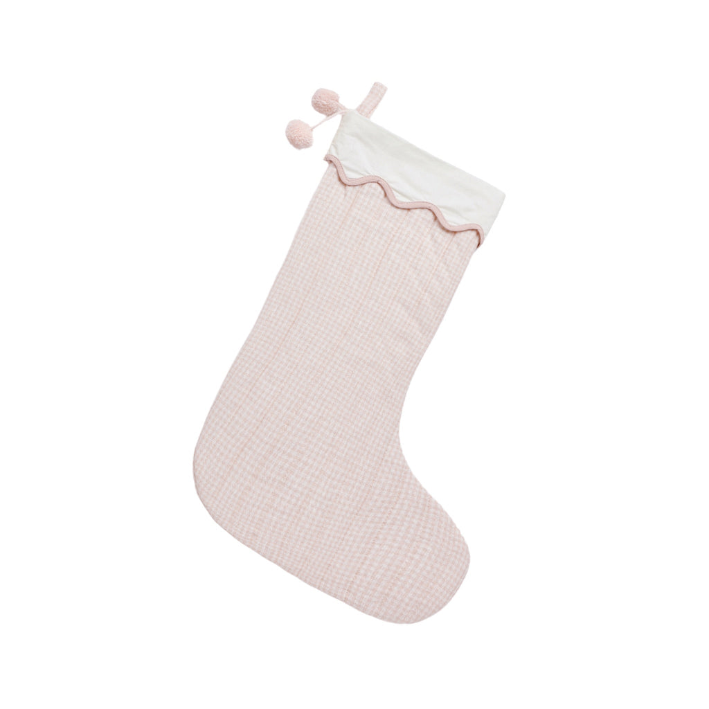 Rylee + Cru Christmas Stocking - Petal Gingham