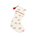 Christmas Stocking - Peppermint Bows