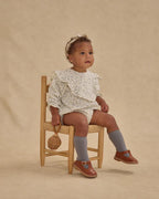 Winnie Romper - Blue Vines