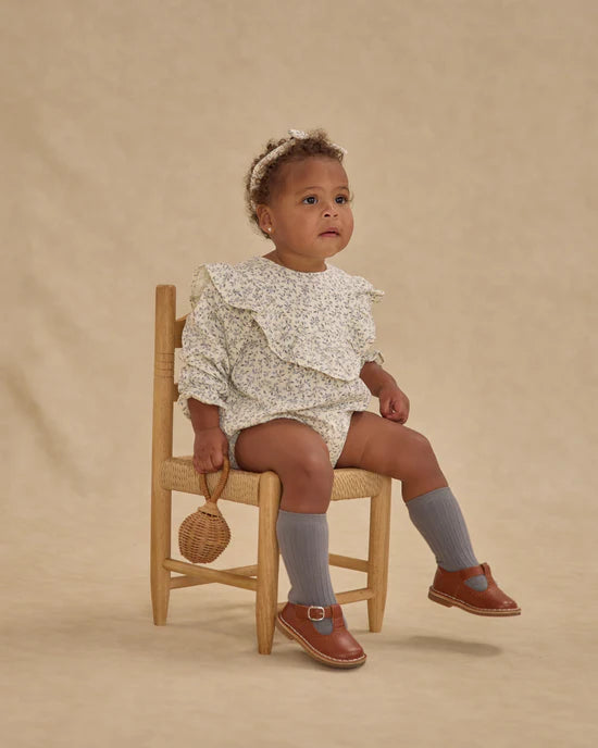 Winnie Romper - Blue Vines