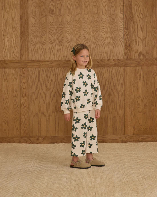 Wide Leg Sweatpant - Daisy